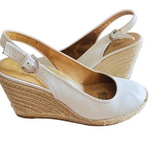 Never worn! Naturalizer Wedge Sandals